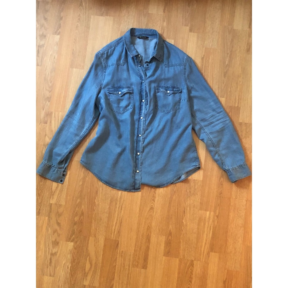 Denim Shirt Women's Blue